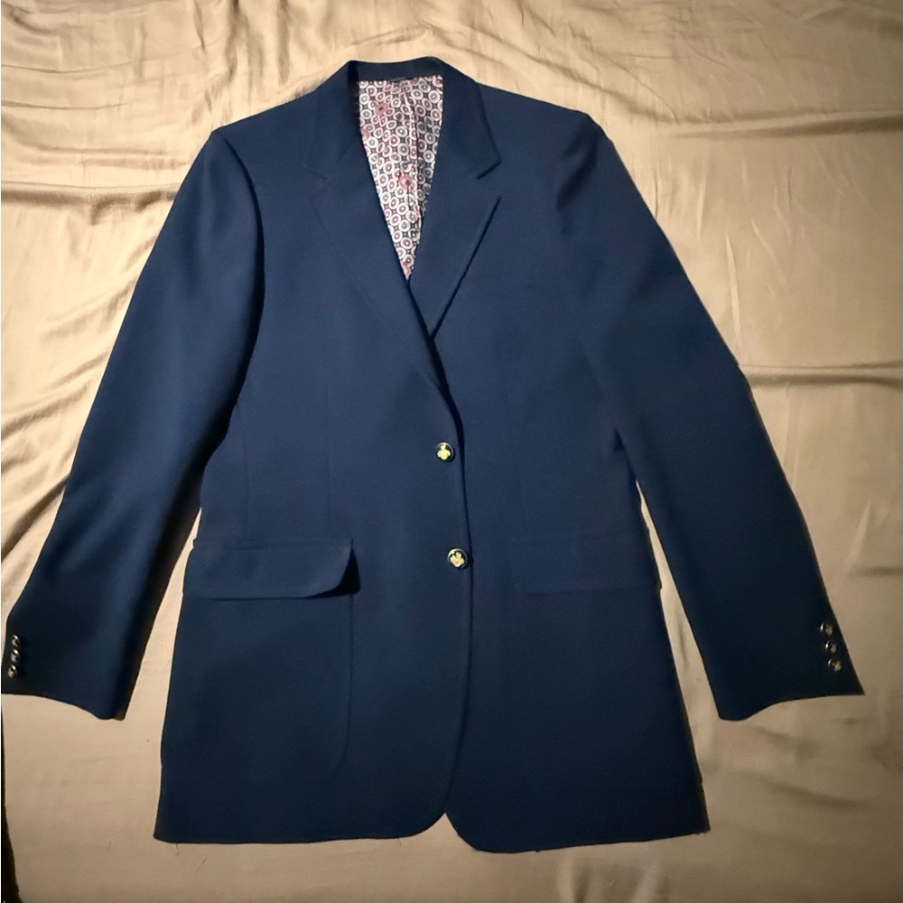 Elegant Men's Blue Blazer